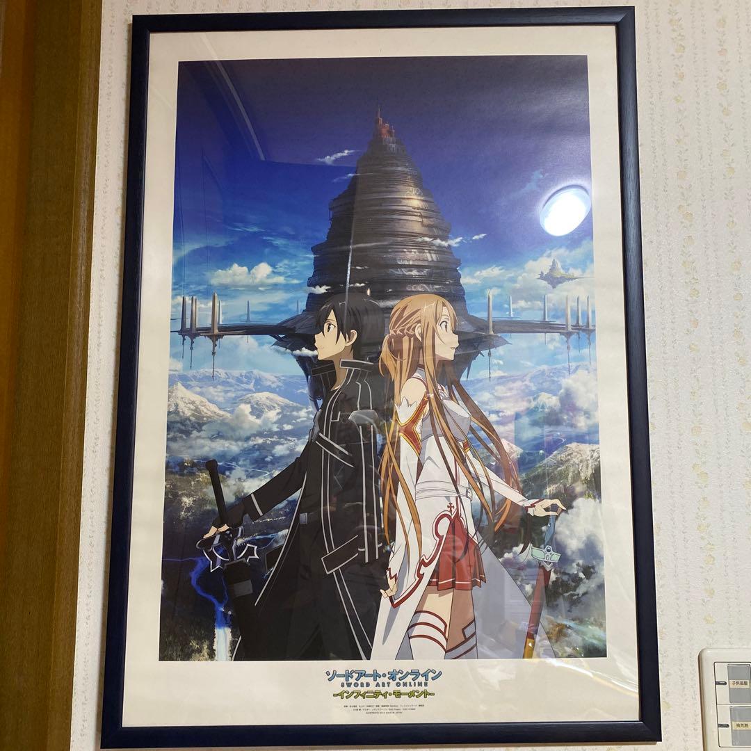 ソードアートオンライン　sao プレミアム　アートポスター