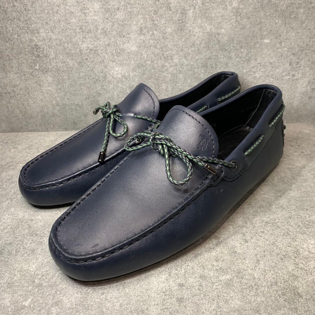 【極美品】TOD'S ゴンミーニ ドライビングシューズ レザー 24.5cm