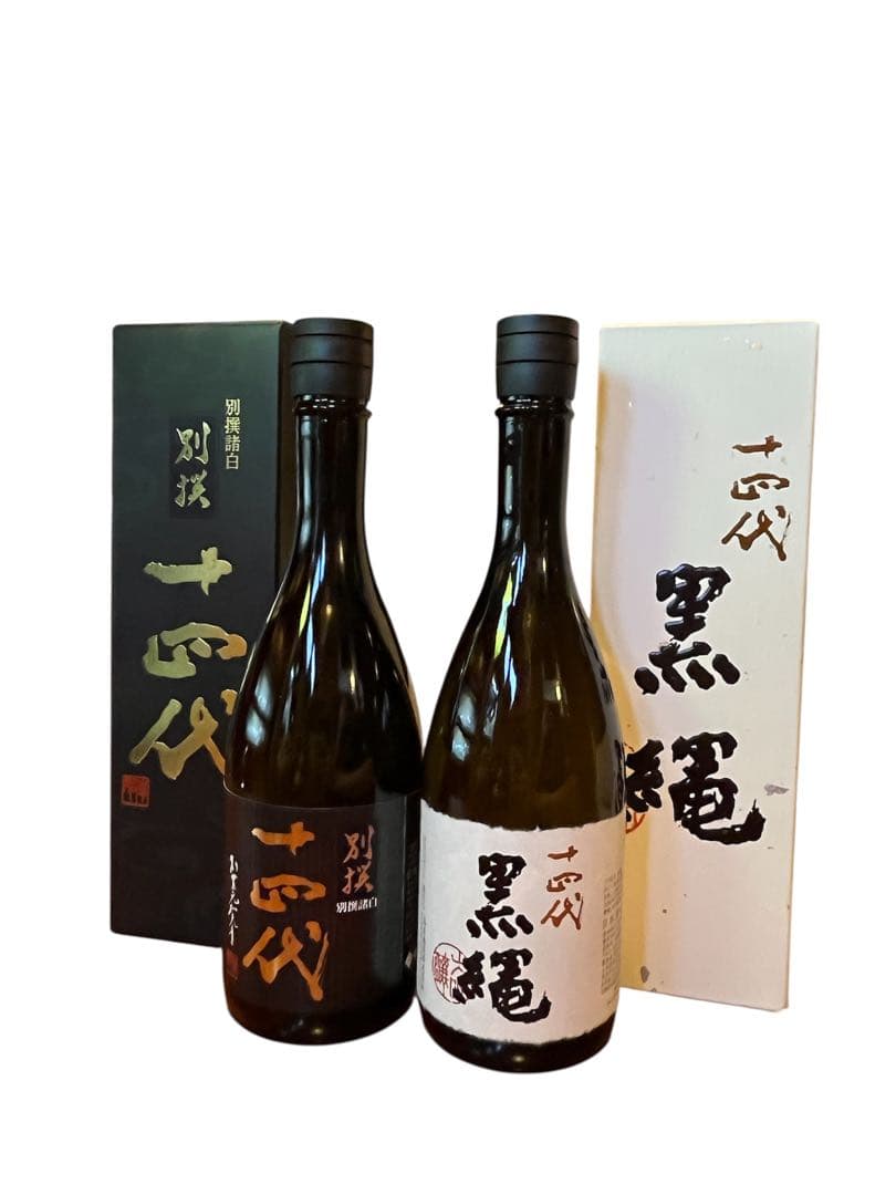 【未開封】十四代 別撰諸白 720ml/十四代 黒縄 720ml 2本セット