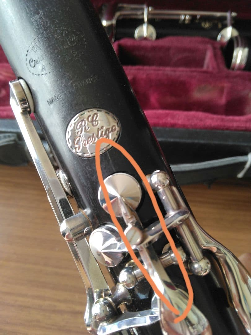 【美優】クラリネットプレスティージュ　ビュッフェ クランポン