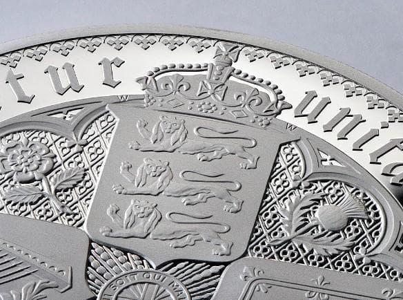 2022マスターピースゴシッククラウン1oz銀貨 PR69 (新品未使用)161