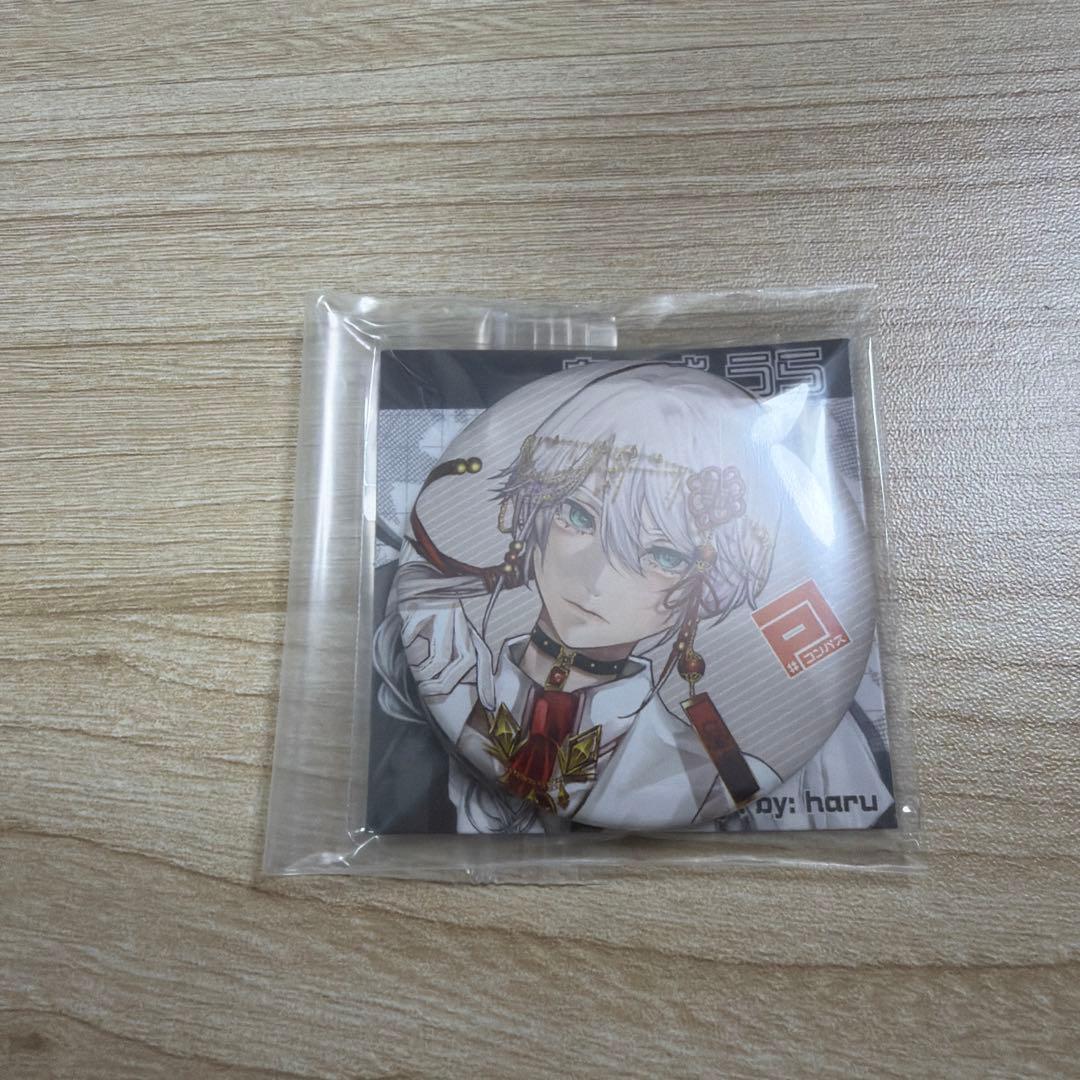 #コンパス 非売品缶バッジ 鬼ヶ式うら