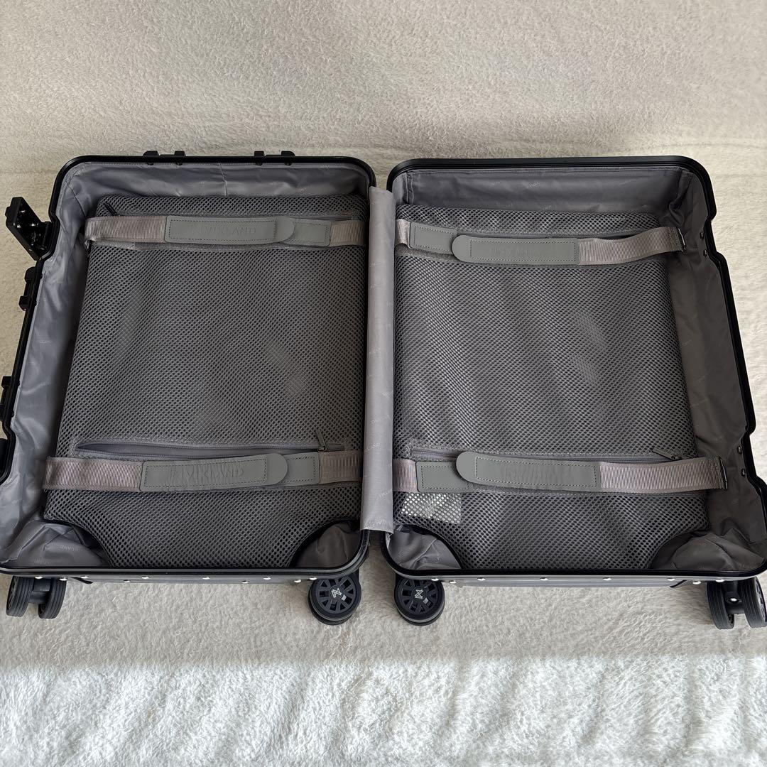 ✨美品✨LANZZO スーツケース　TSAロック アルミ　グレー