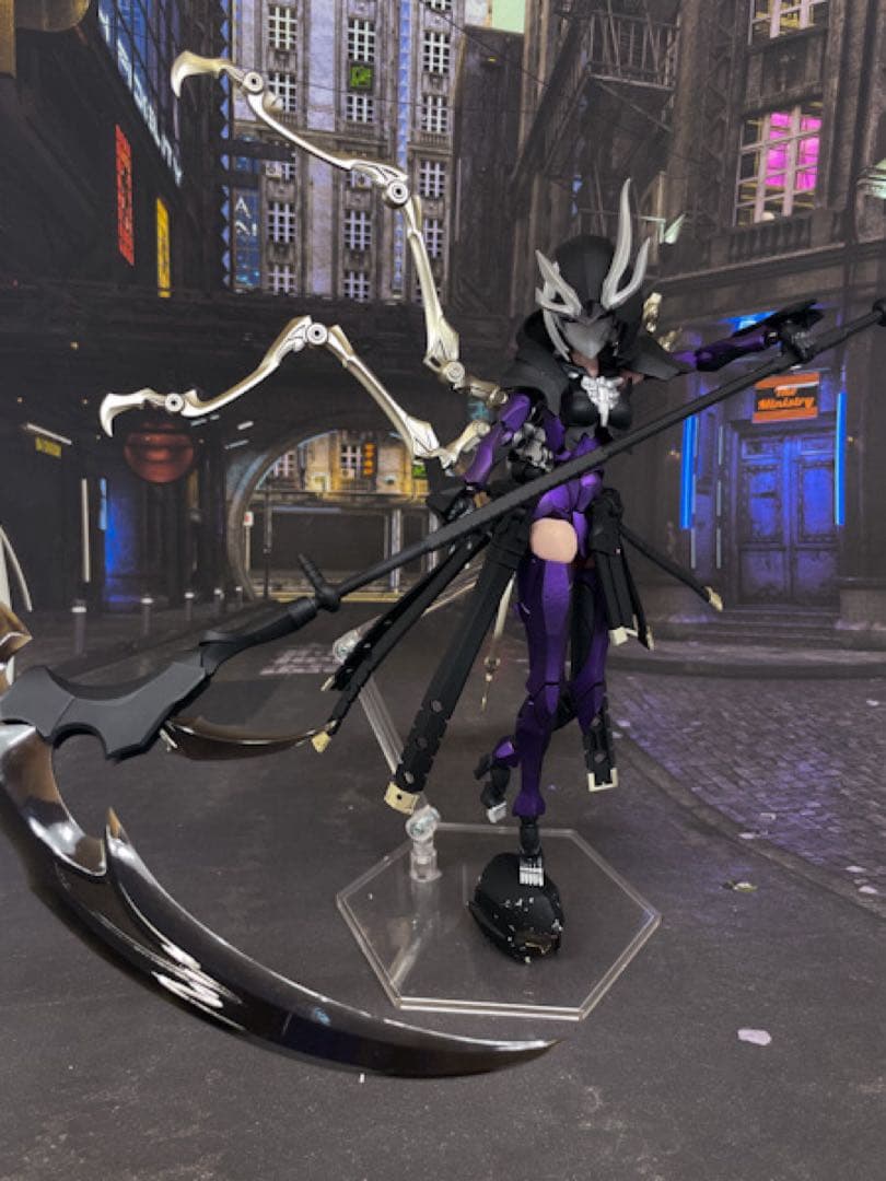 無限邂逅メガロマリアネクロフェイス　完成品　創彩少女庭園　ショートウィッグ付き