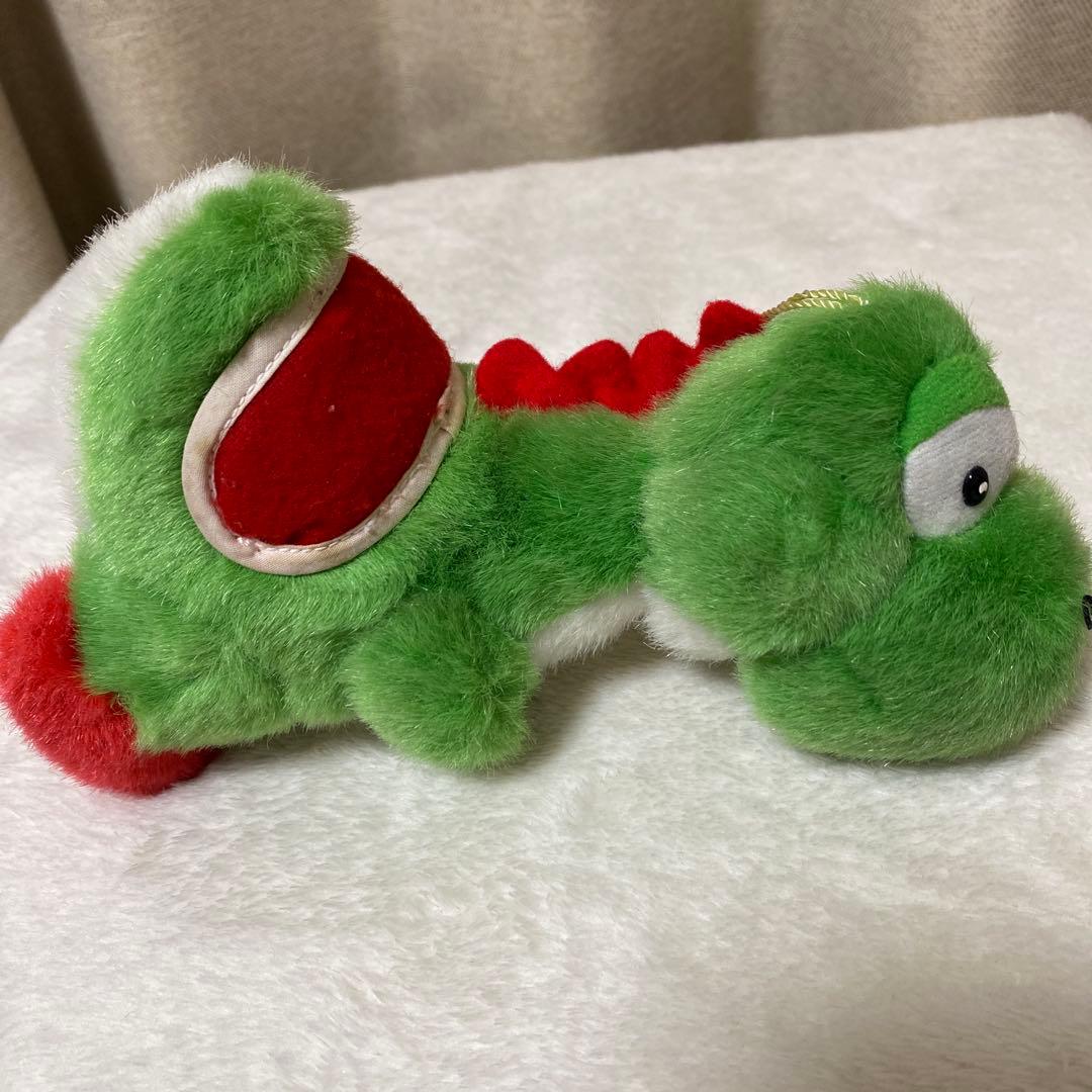 《希少》　スーパーマリオワールド　ヨッシー　ぬいぐるみ サンアロー製