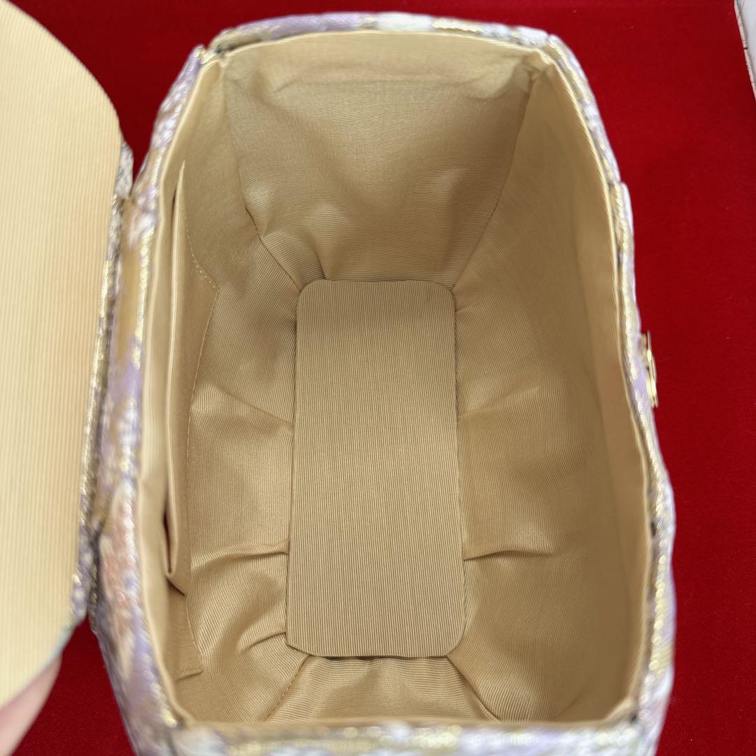 和装用バッグと草履セット　新品未使用　美品　ゴールド　桜　成人式　結婚式