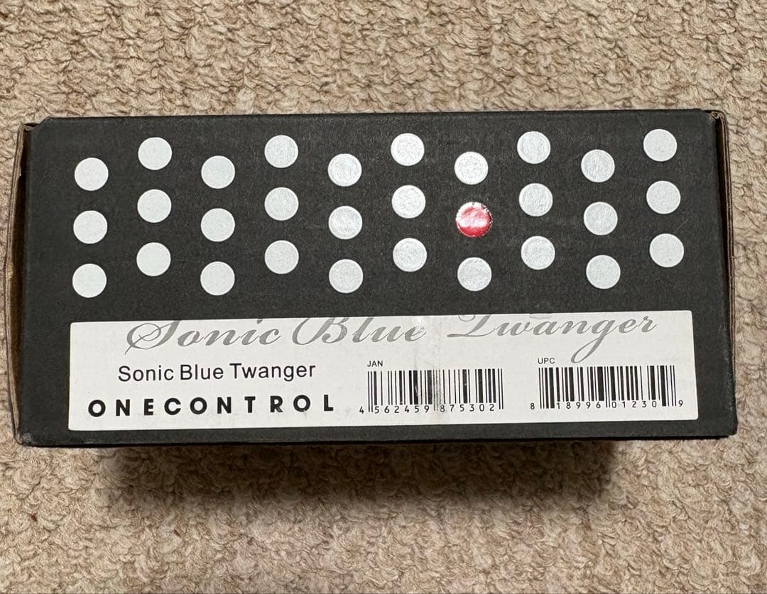 ギター one control sonic blue twanger