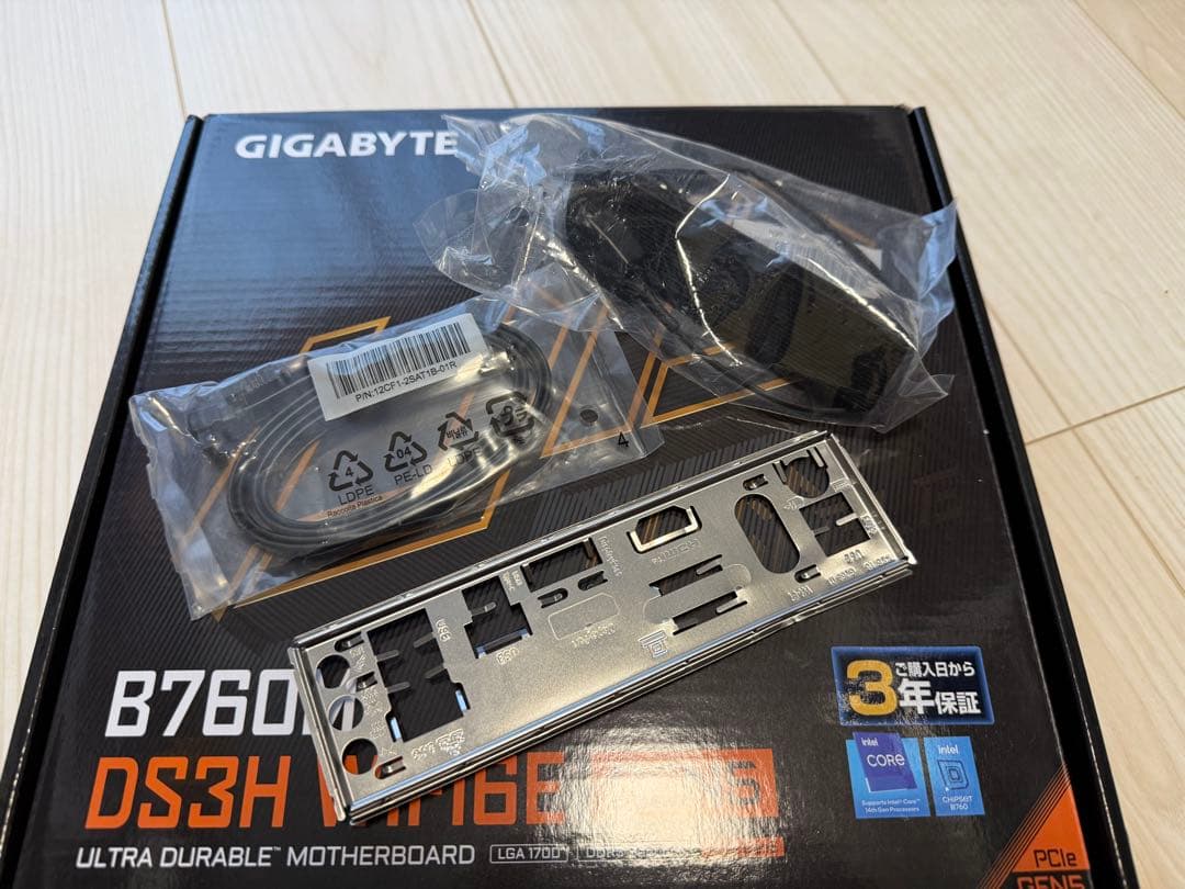 マザーボード GIGABYTE B760M DS3H WIFI6E GEN5
