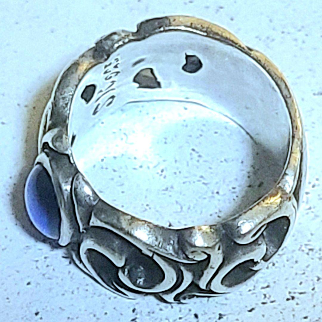 世界100個限定 希少品 スターナイツ アラベスクリング シルバー925 23号