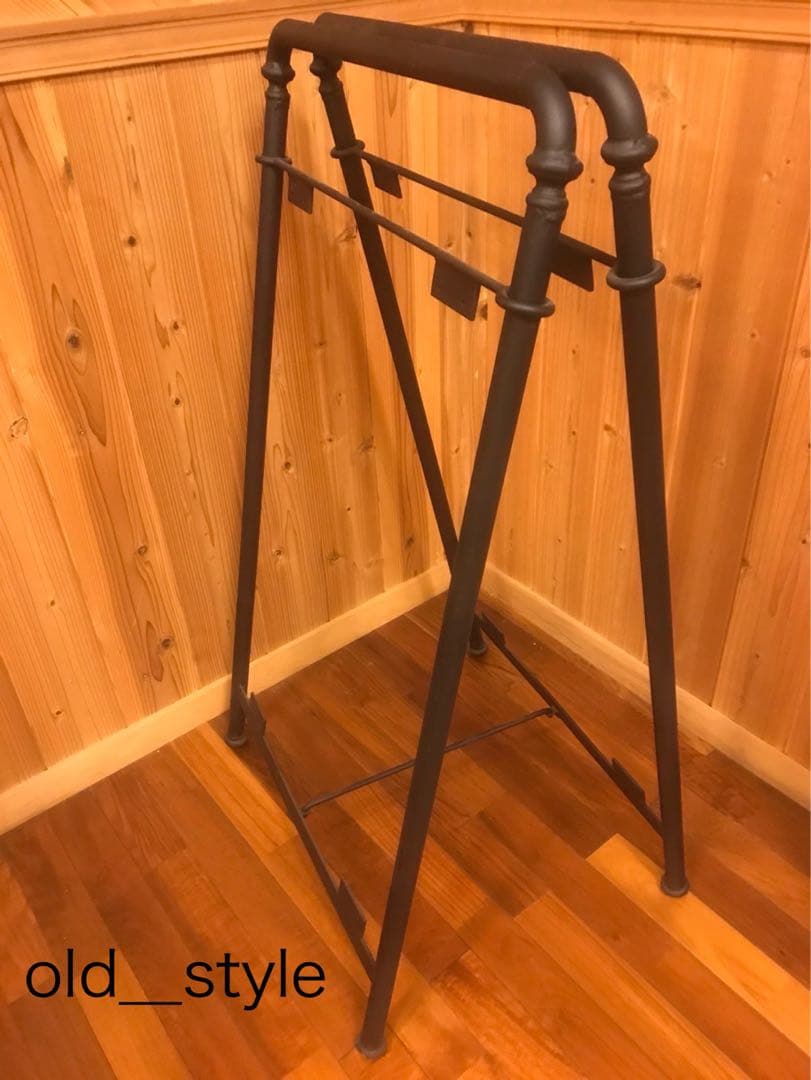 【アイアン職人】 1点のみ❗️大正ロマン　Ａ型看板　全て手曲げ❗️