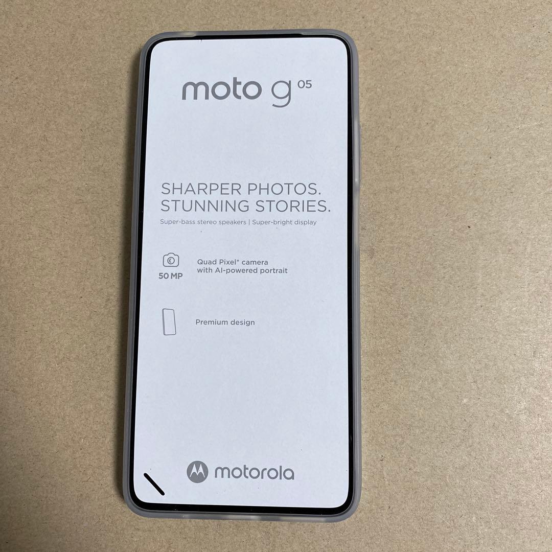モトローラmotog05 8GB/128GBフレッシュラベンダー　SIMフリー