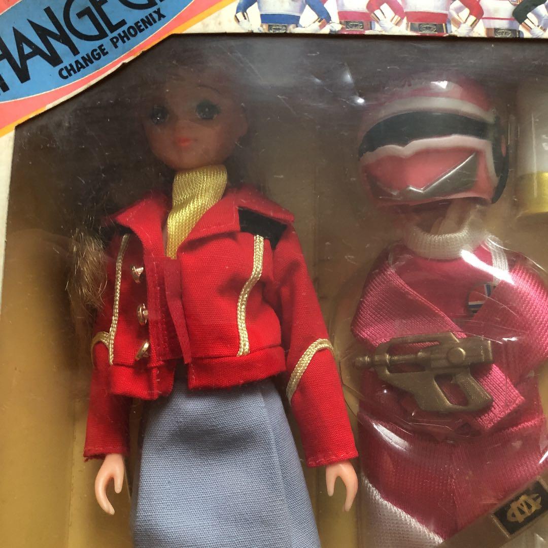 【当時モノ レア】電撃戦隊チェンジマン チェンジフェニックス チェンジガール①