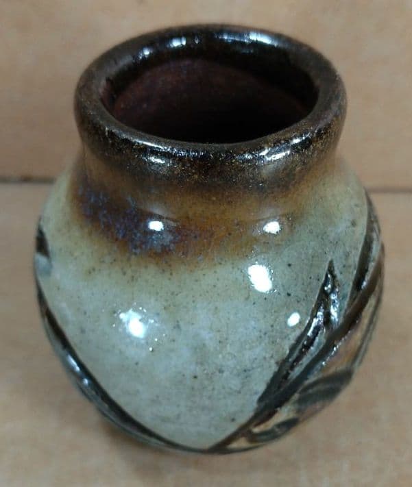 【本物保証】金城次郎 小壷 共箱 壷屋焼 琉球陶器人間国宝 美品 やちむん