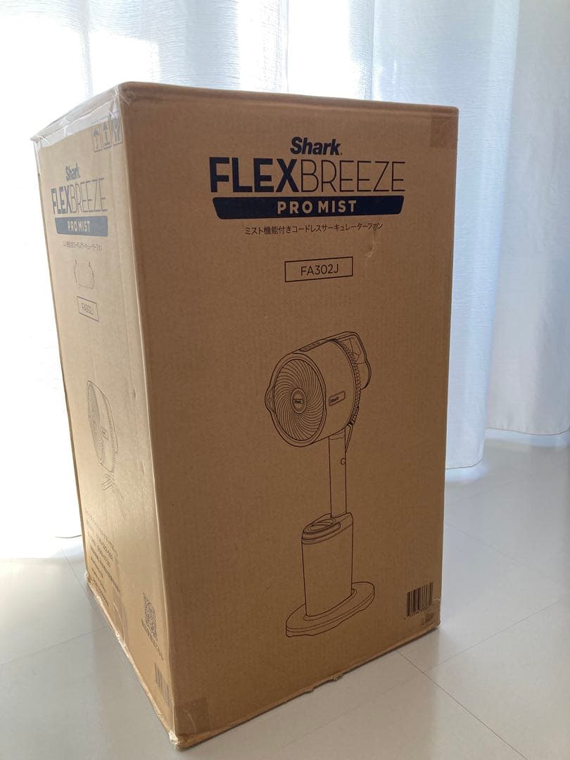 新品未使用　Shark FlexBreeze Pro Mist FA302J