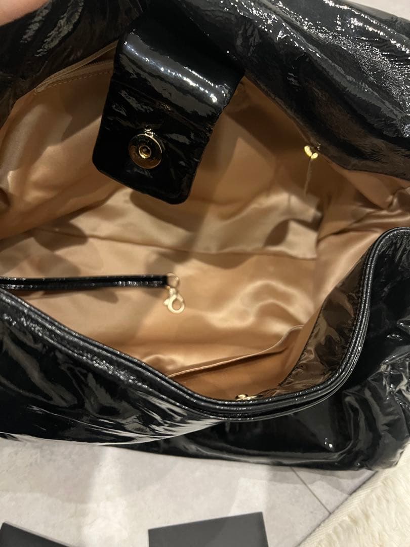 【美品】CHANEL シャネル　ブラック ハンドバッグ