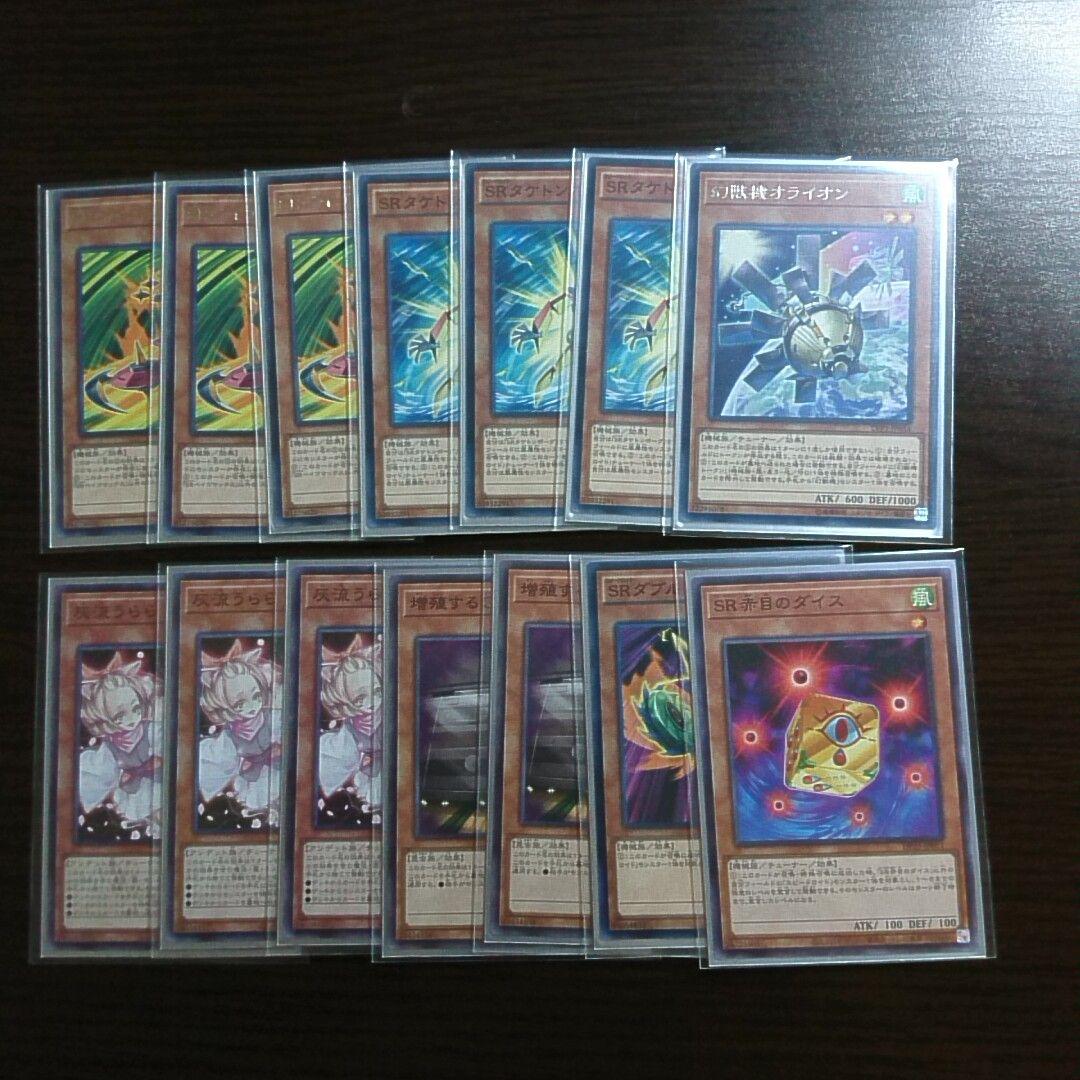 遊戯王【絢嵐ＳＲ】デッキ リン スリーブ付.