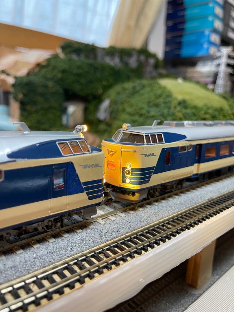 KTM 581系HO＋おまけ機関車4両＋更におまけ1両