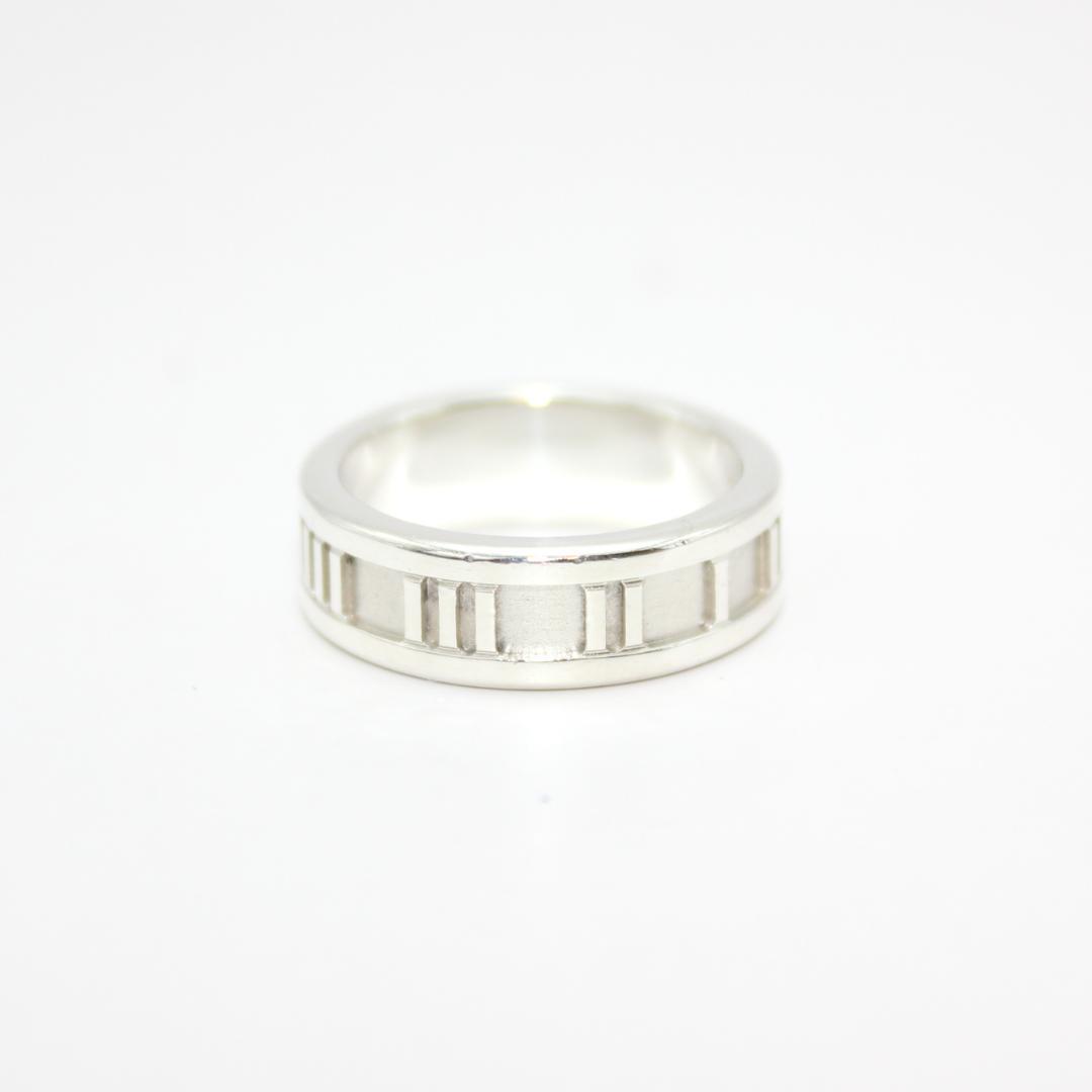 美品 Tiffany&Co. ティファニー アトラス シルバー リング指輪10号