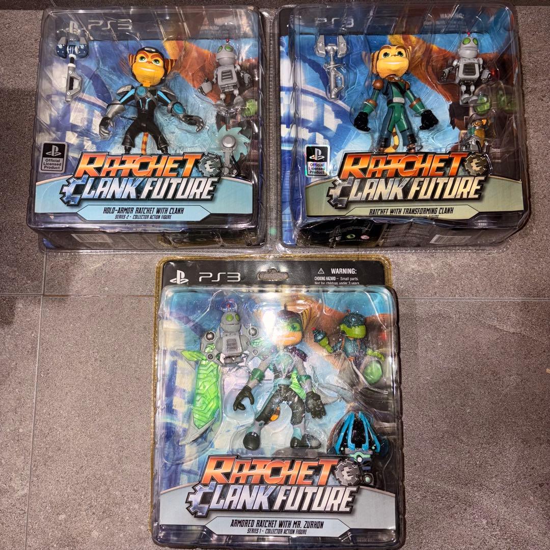 ラチェクラ ラチェット＆クランク Ratchet & Clank フィギュア