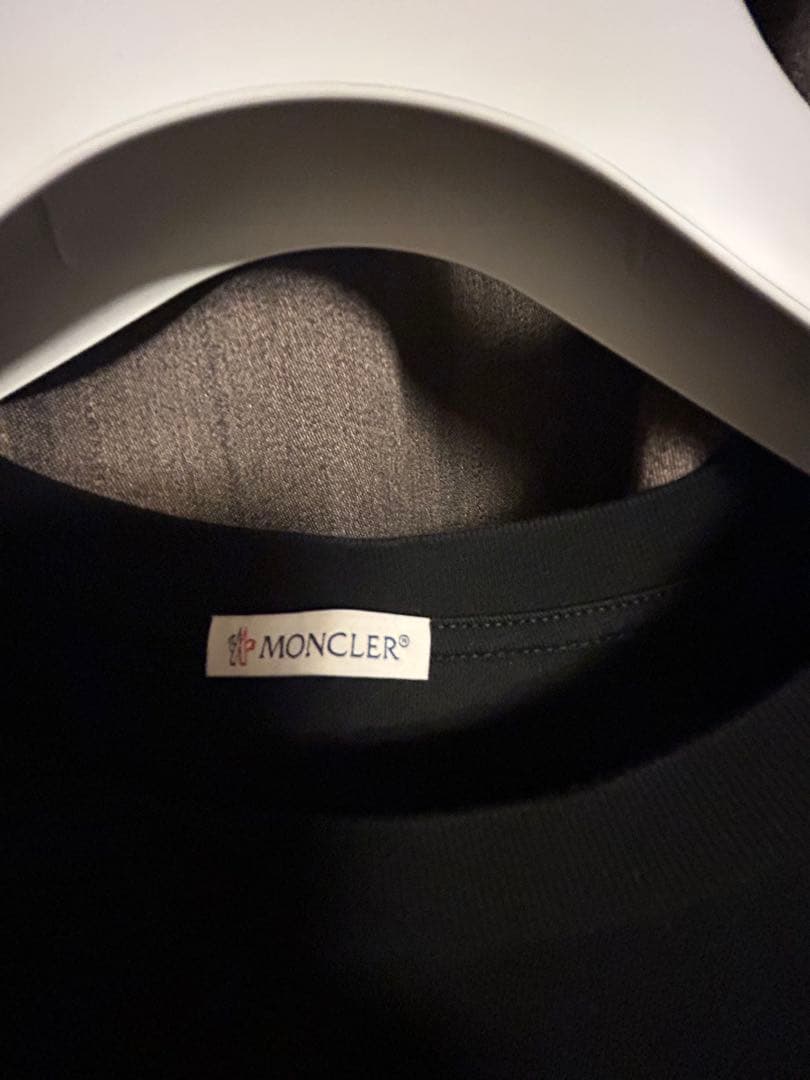 MONCLER ロゴTシャツ ブラック