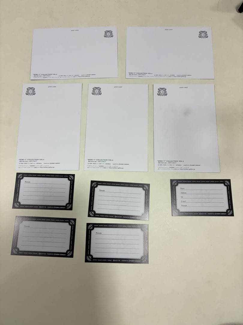 リボーン リボTコレクションvol.4 ポストカードセット メッセージカード