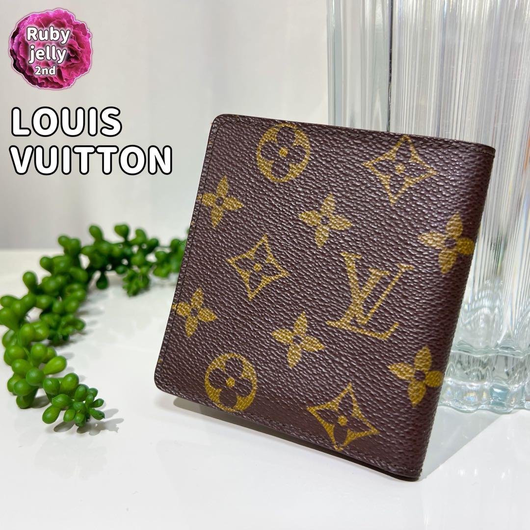 ルイヴィトン★Louis Vuitton★二つ折り財布 札入れ カードモノグラム
