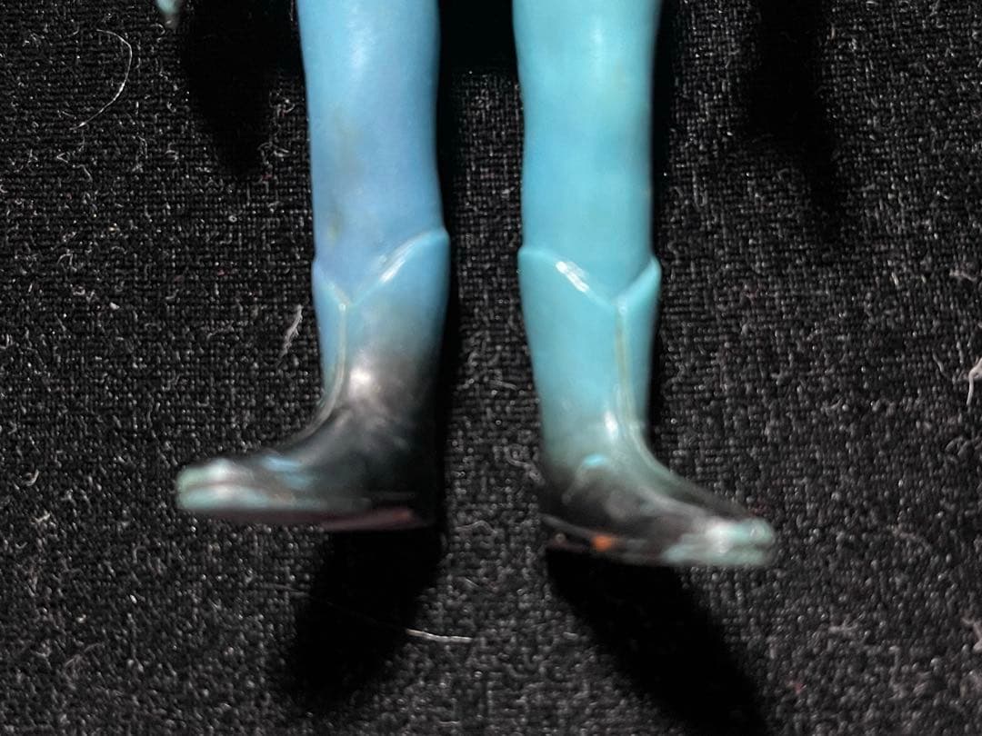 レインボーマン 水の化身 万年社 愛プロ NET ソフビ 特撮　当時物