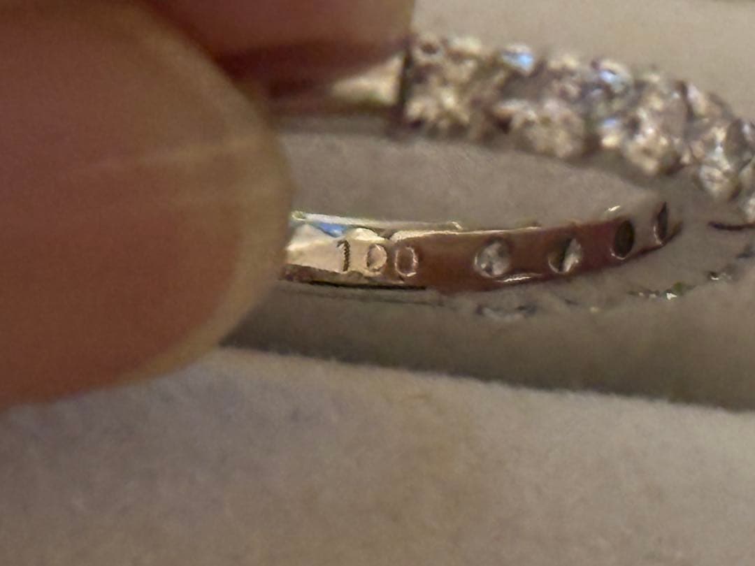 mamanです☆pt900天然ダイヤモンドエタニティリング1.00ct