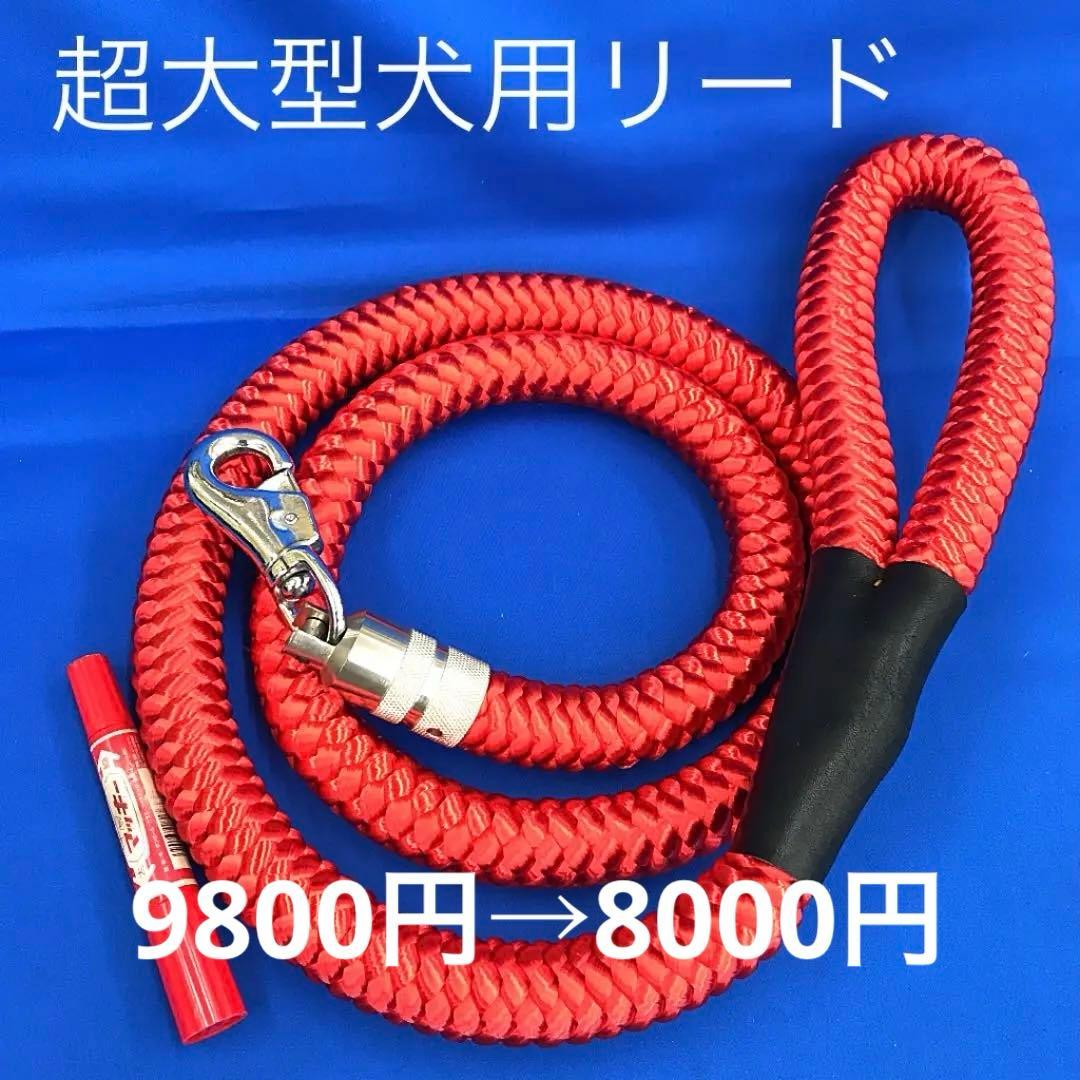 超大型犬用リード
