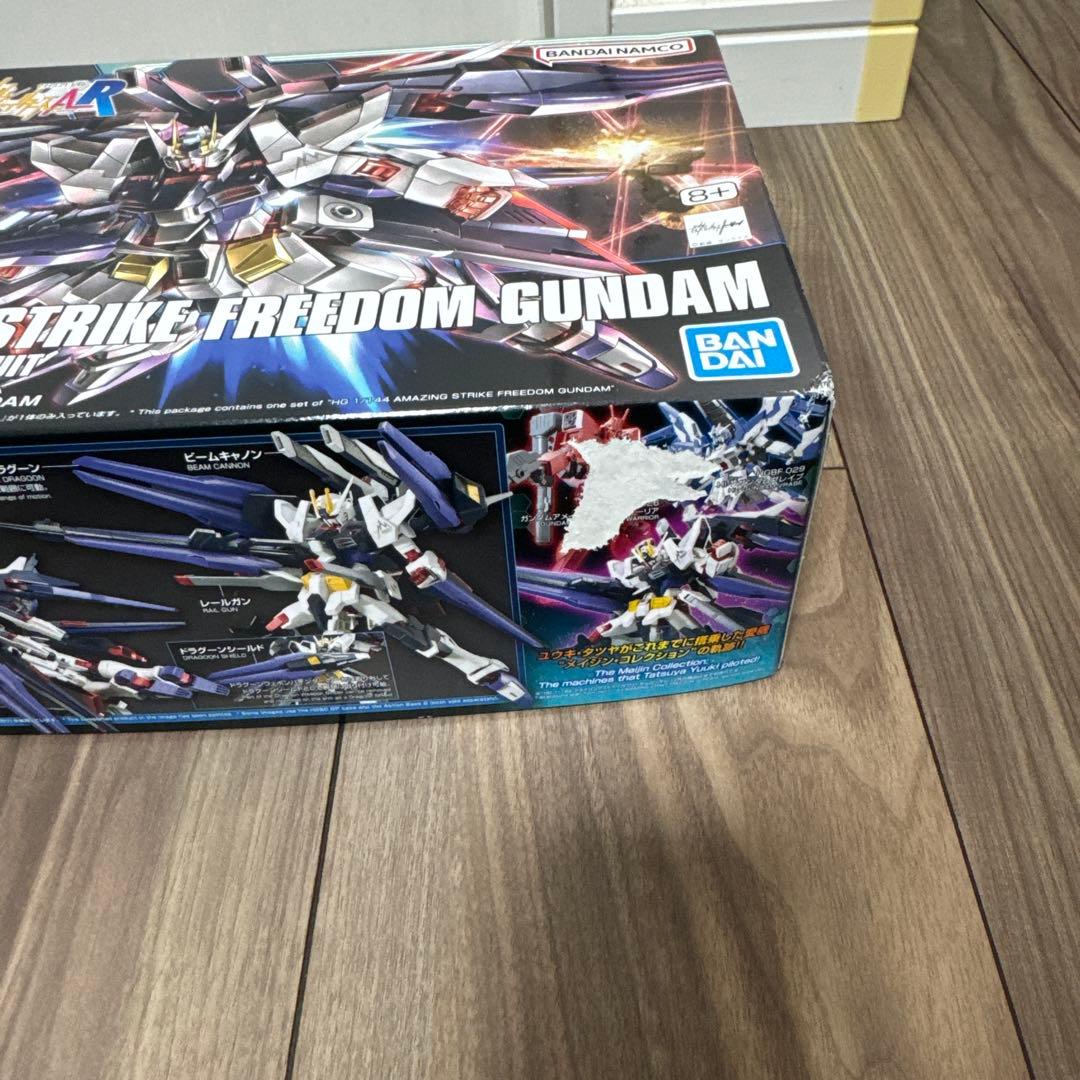 HGトールストライクガンダムリッター＆アメイジングストライクフリーダム未組み立て