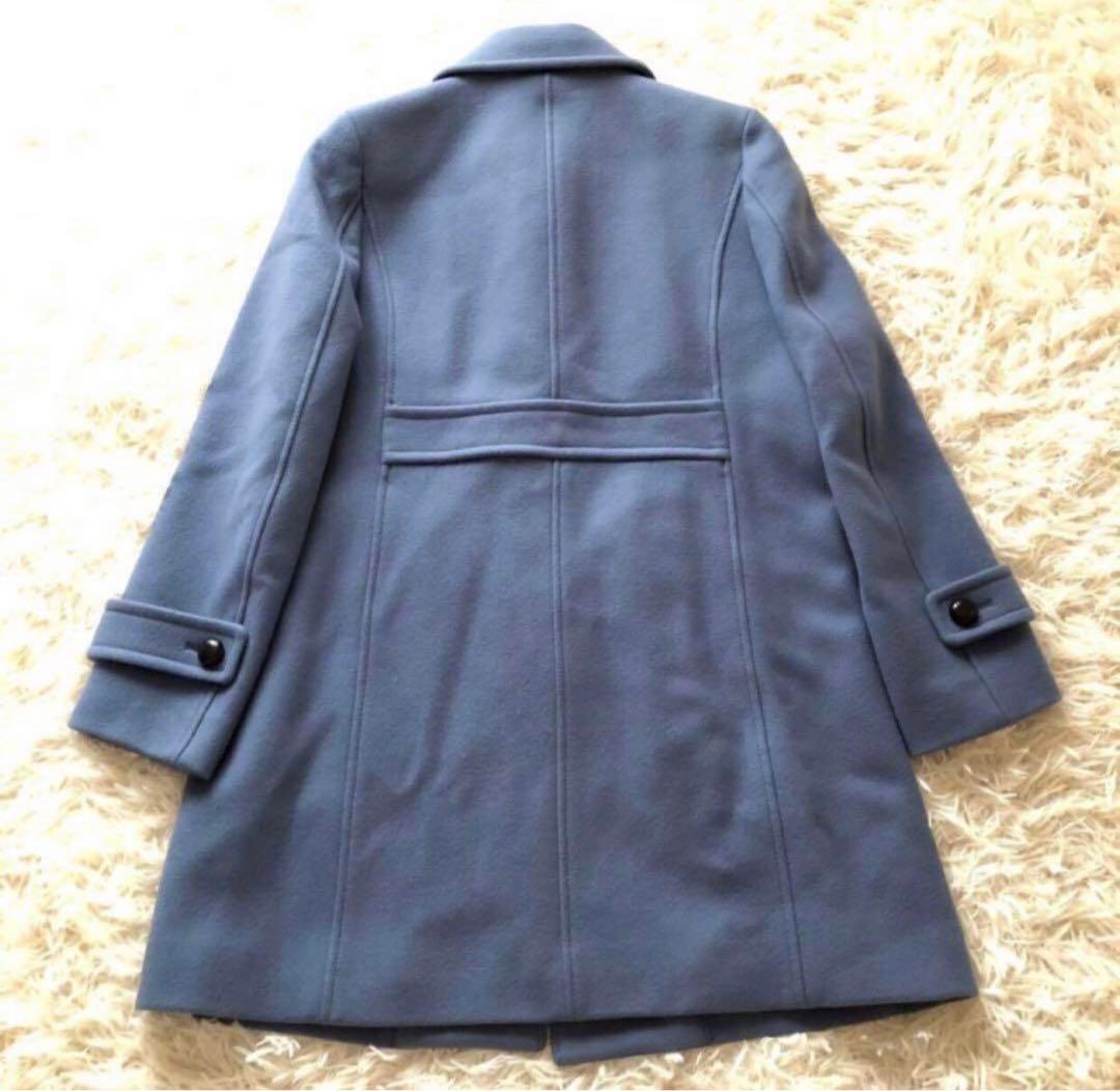 美品マッキントッシュフィロソフィー【38】メルトンステンカラーコート定価6.8万