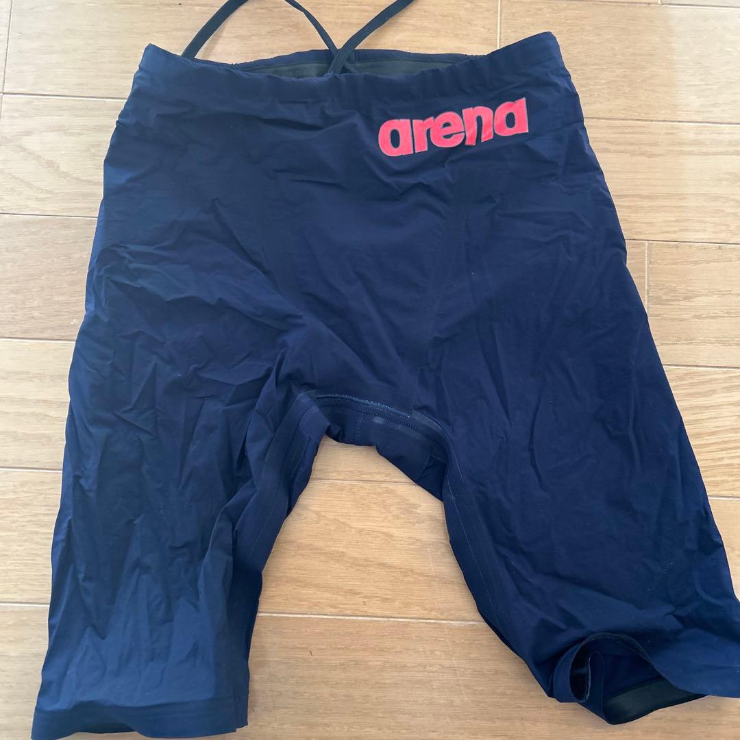 arena 競泳水着 M ネイビー　アクアフォースMF