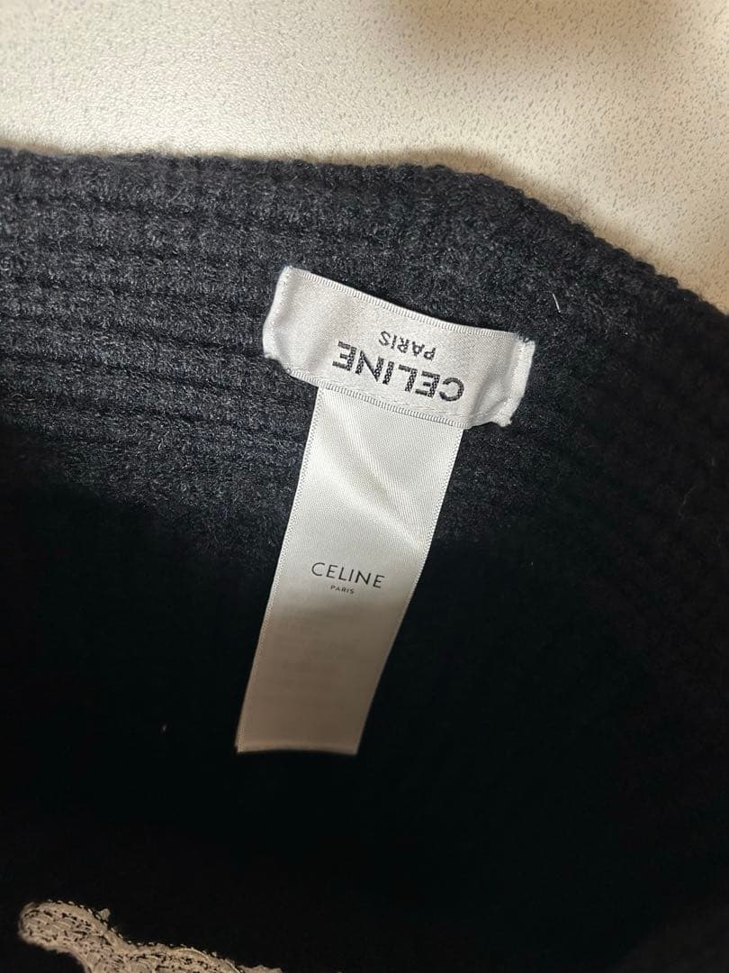 セリーヌ celine ニット帽 バケットハット