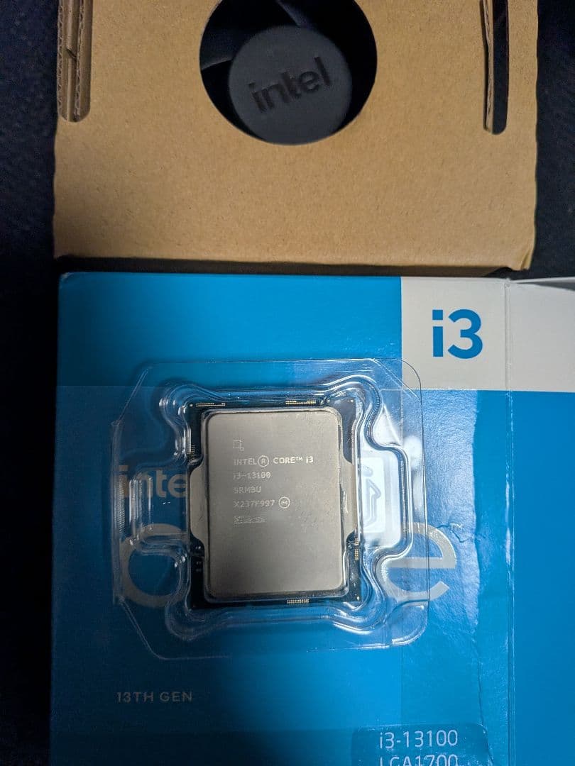 Intel Core i3-13100 LGA1700　13th gen