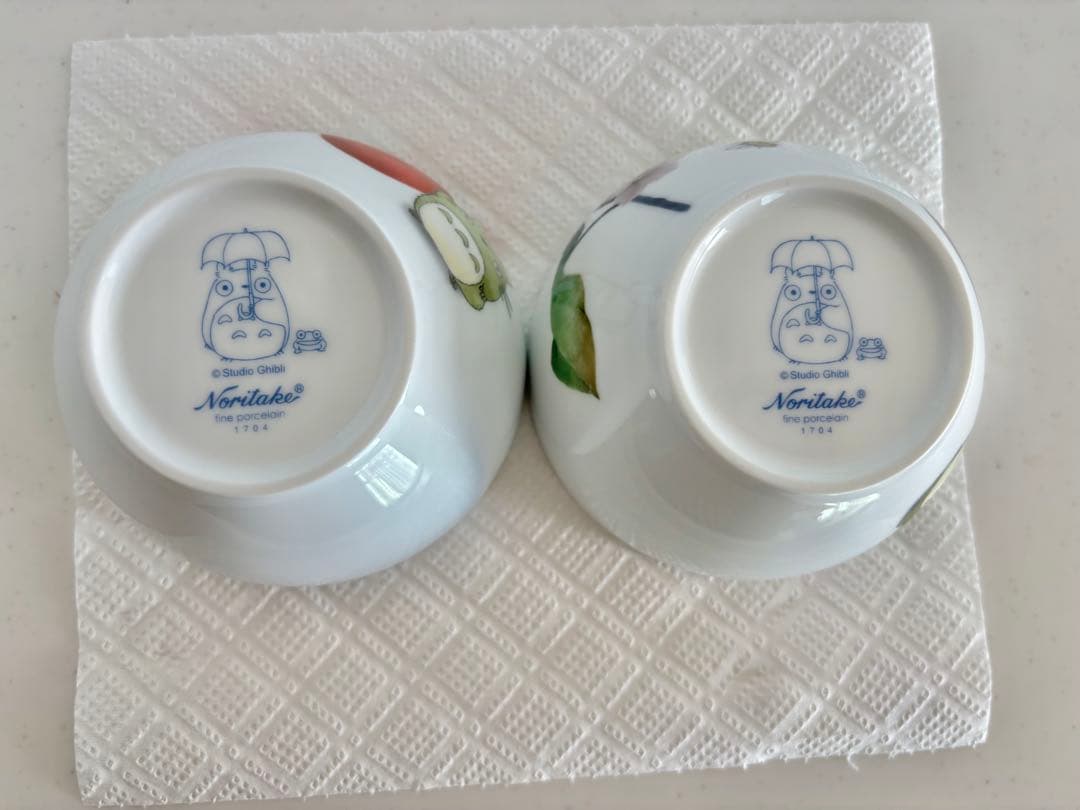 ノリタケ となりのトトロ お皿 2枚セット ジブリ