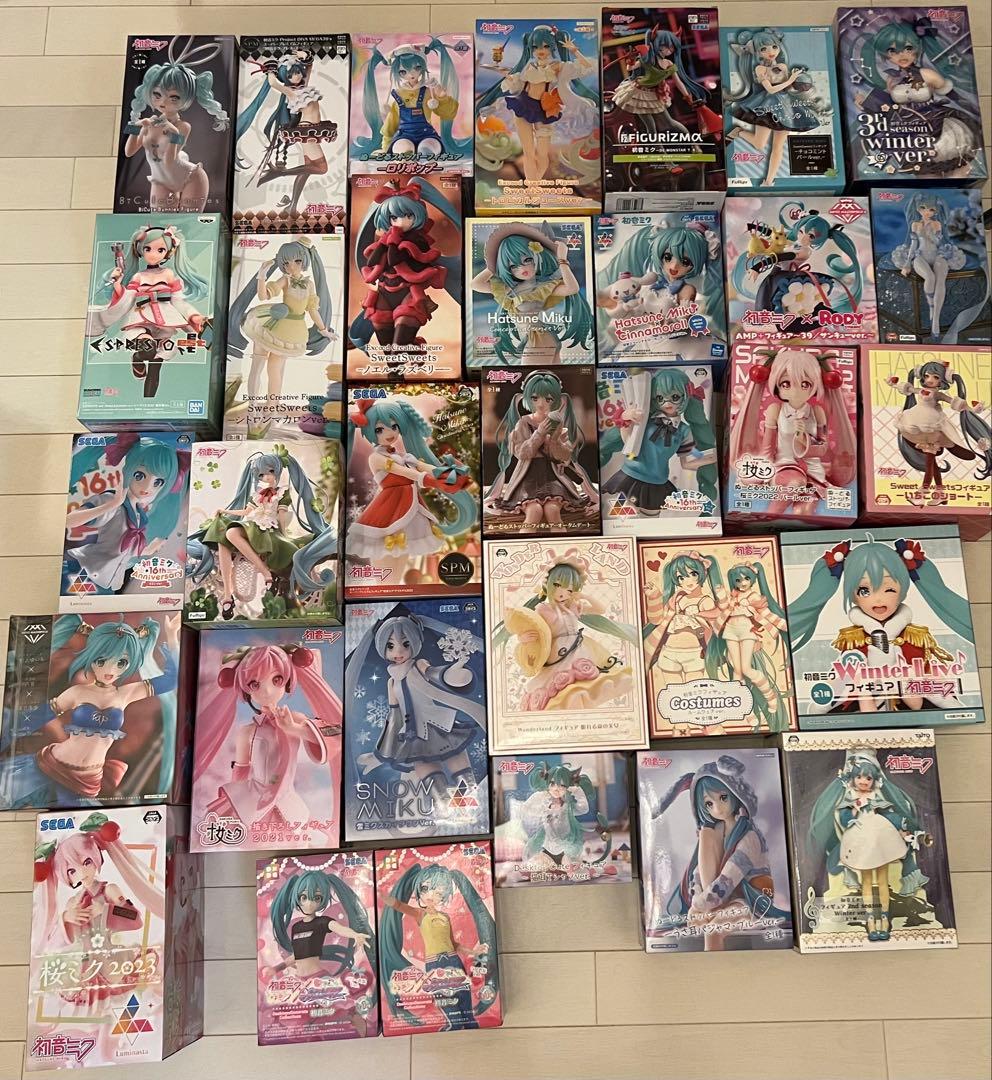 （美品）初音ミク　フィギュアまとめ売り