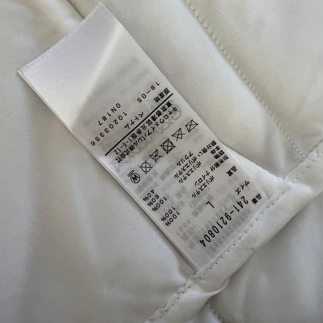 Callaway キャロウェイ　ダウンジャケット　白　ゴルフ　レディース　L