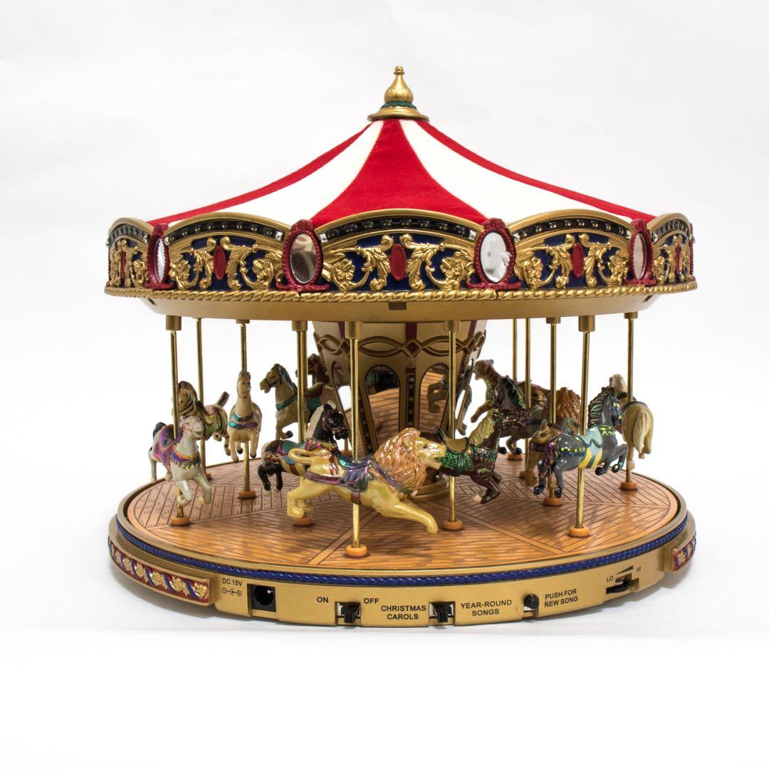 [匿名配送]ミスタークリスマス ゴールドラベル メリーゴーランド オルゴール