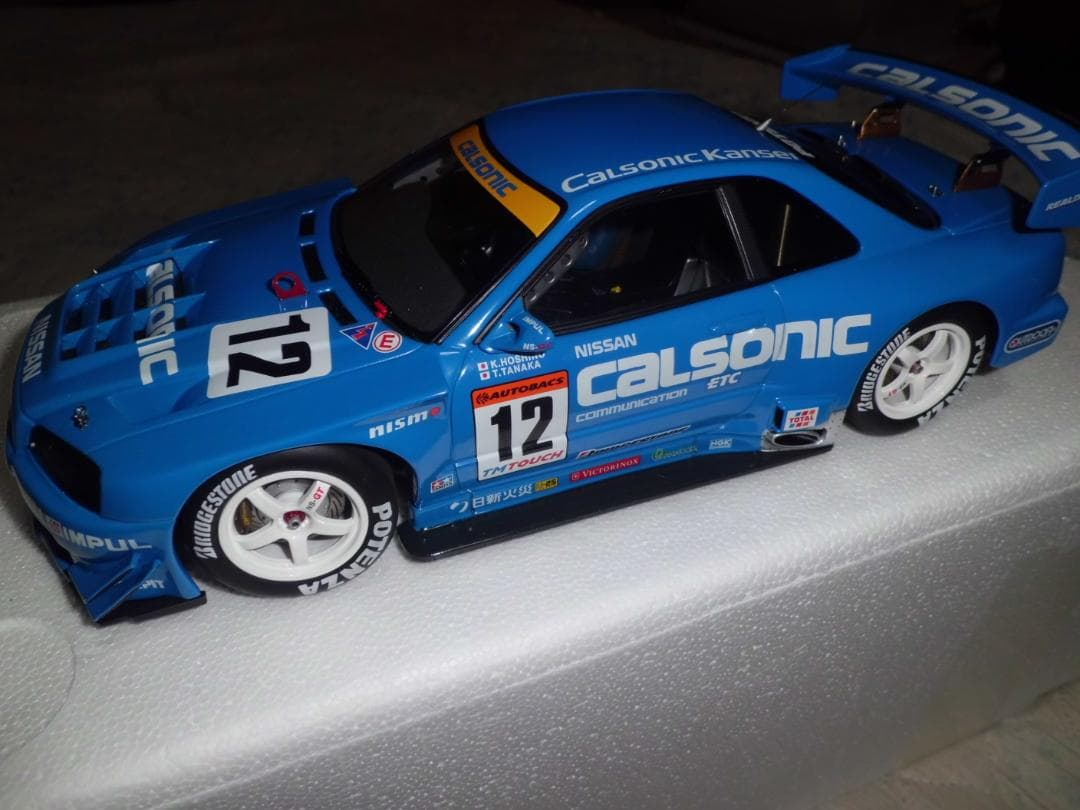 【現状品】オートアート 1/18 日産 スカイライン GT-R (R34)