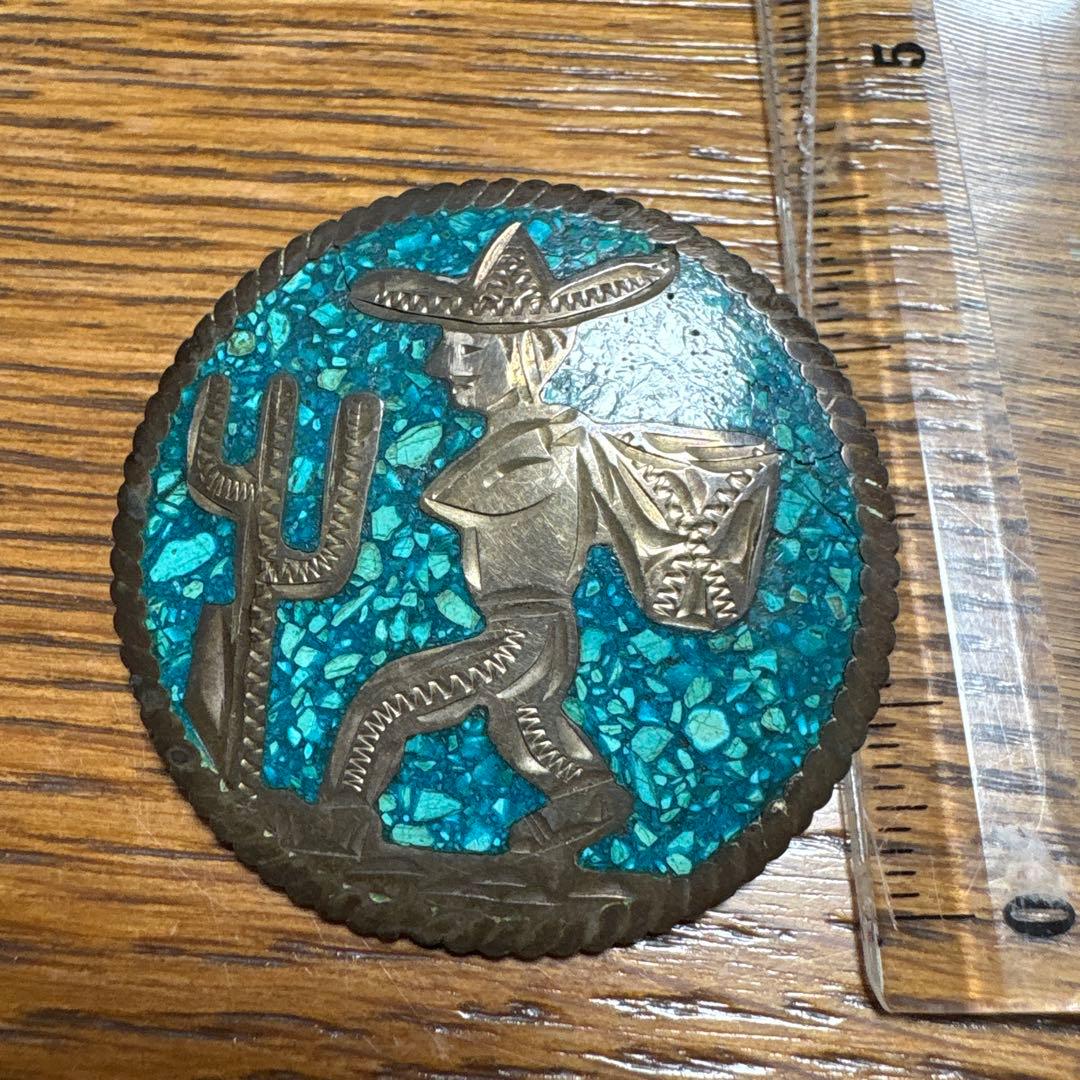 ヴィンテージブローチ　メキシコ グアダラハラ ？