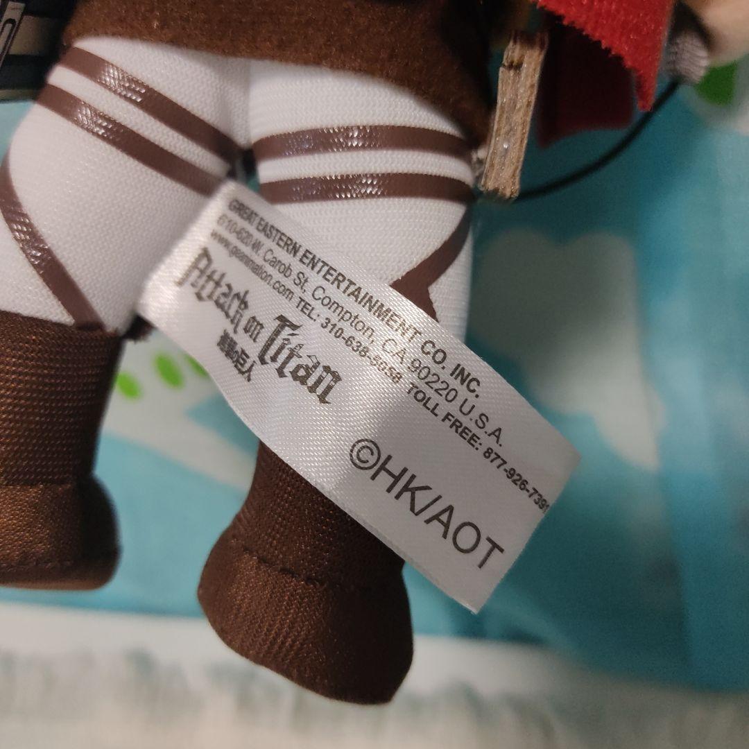 進撃の巨人 ミカサ Attack on Titan ぬいぐるみ