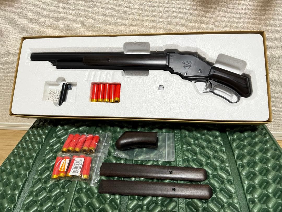 【値段交渉ください】マルシンM1887 &ウッドストックセット&追加弾薬10発