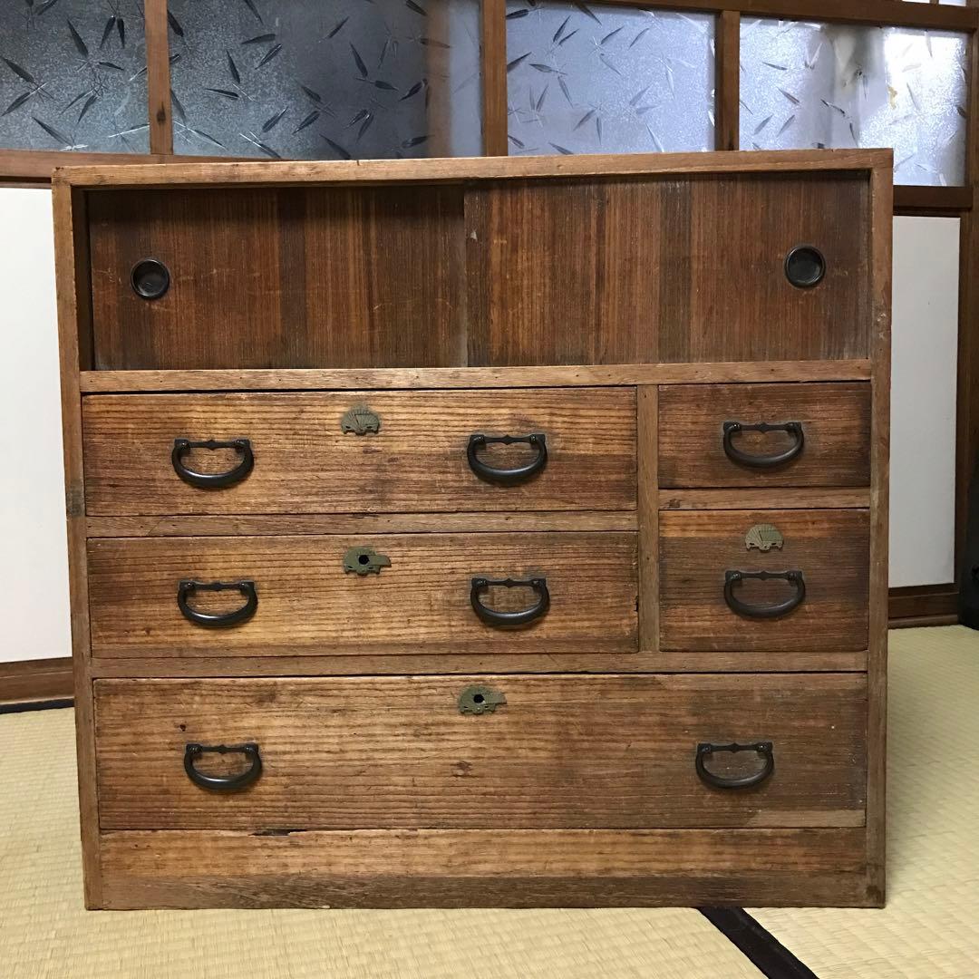 アンティーク 小さな 桐箪笥 和箪笥 和家具
