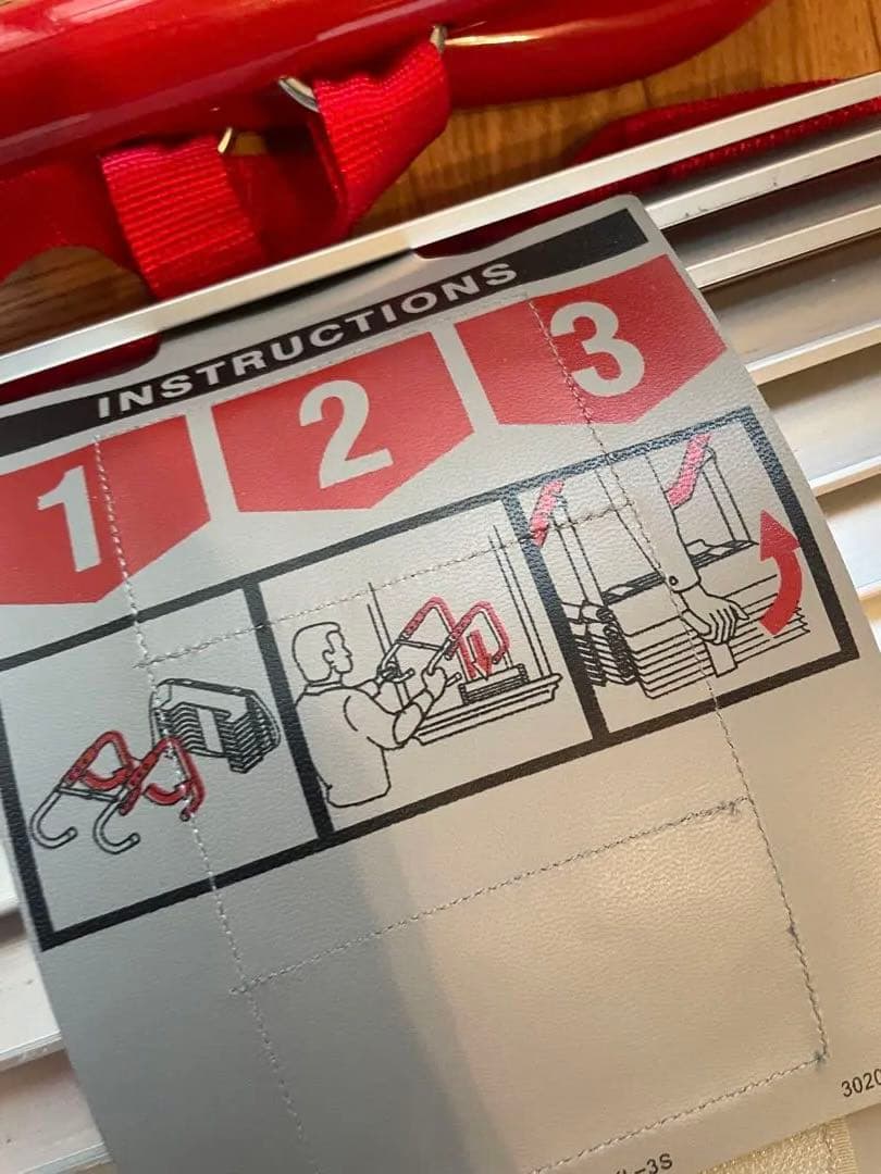 【未使用】Kidde 災害避難はしご 3階用(7.6m) コンパクト収納タイプ