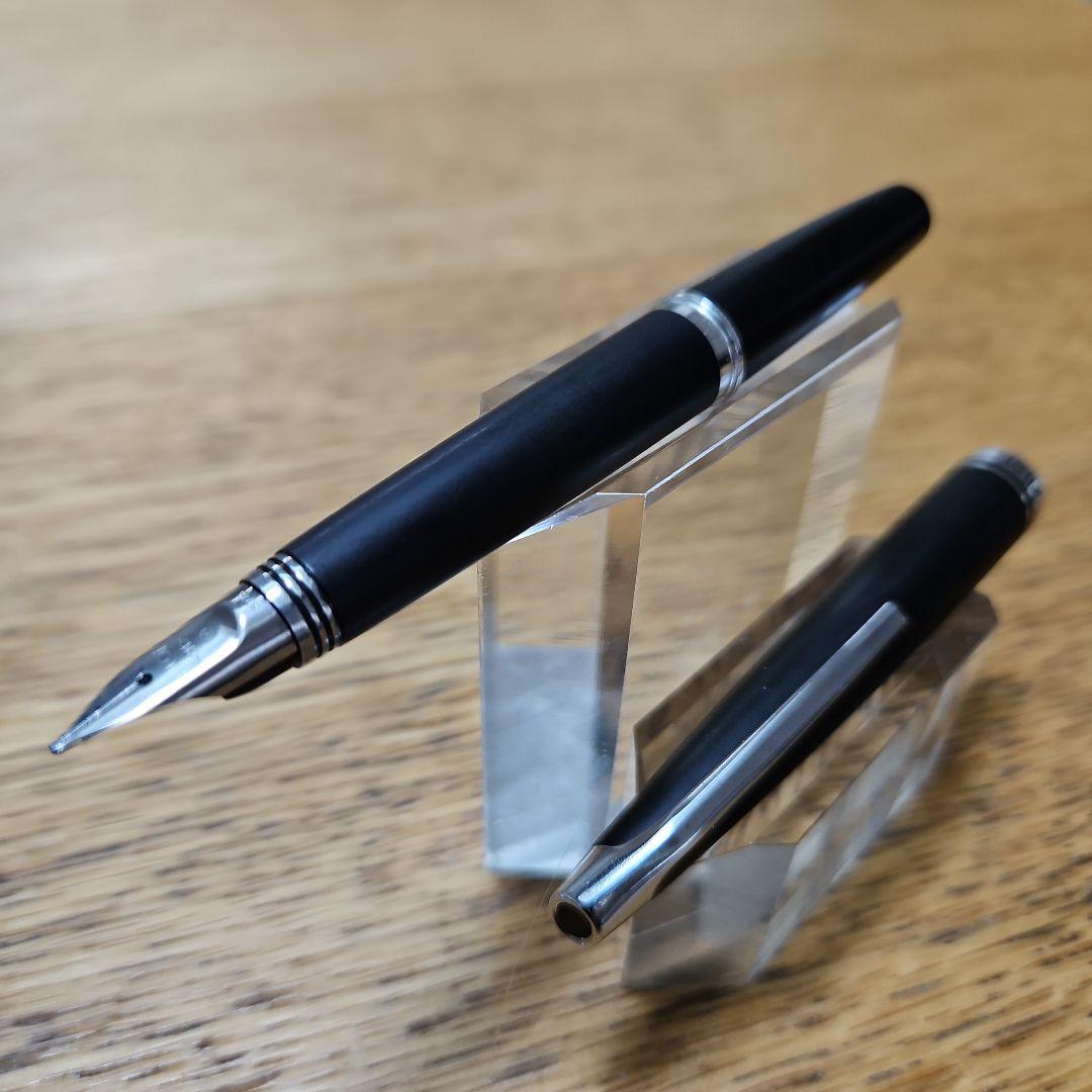 【超激レア】PILOT パイロット μ ミュー マットブラック ペン軸非一体型