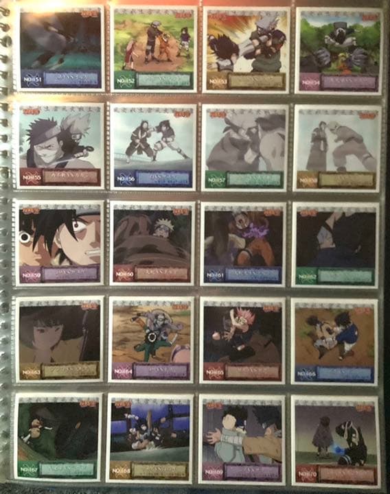 超激レア‼️NARUTO ナルト シール烈伝 1〜4 フルコンプSP36枚‼️