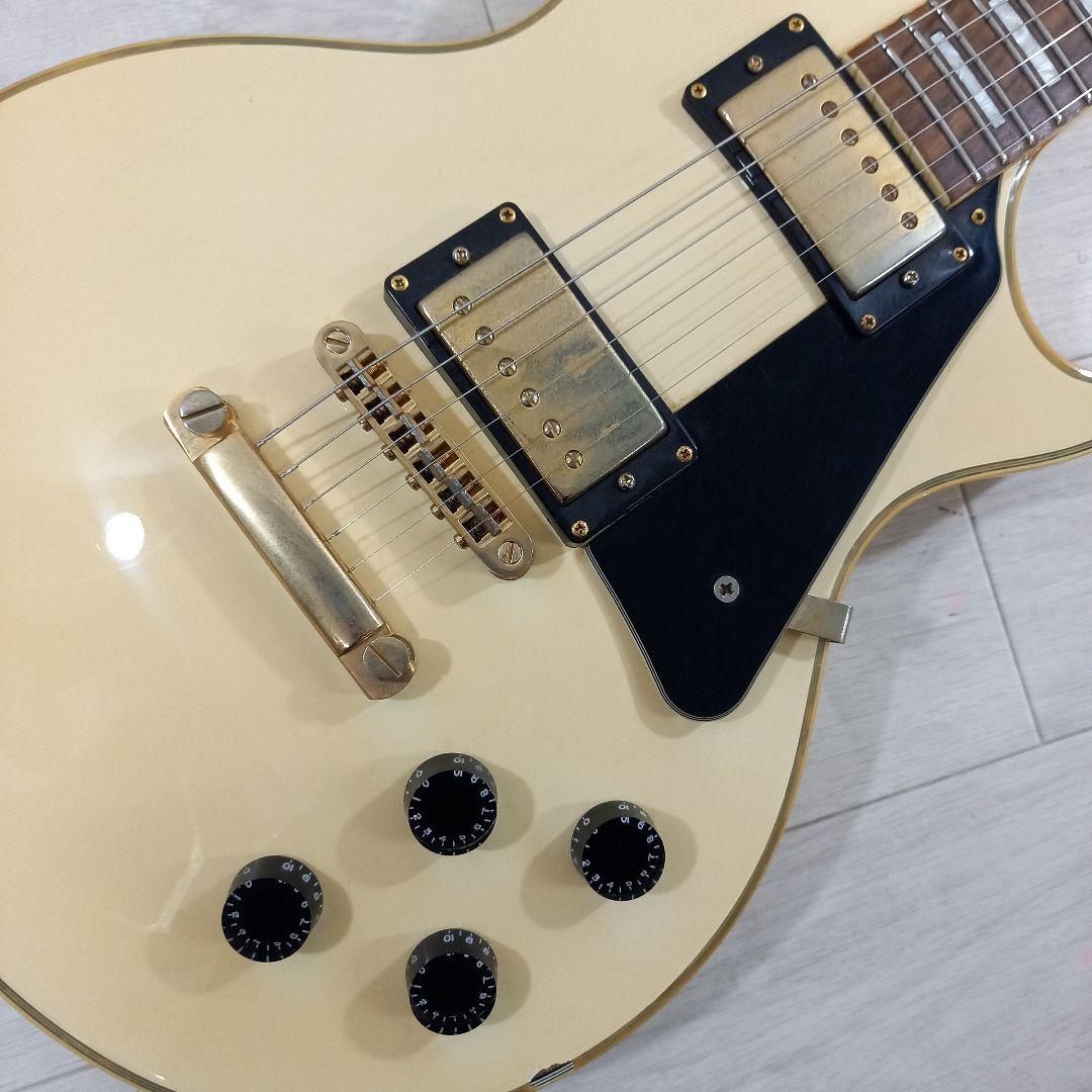 PLAYTECH レスポールカスタム ビンテージホワイト プレイテック 現状渡し