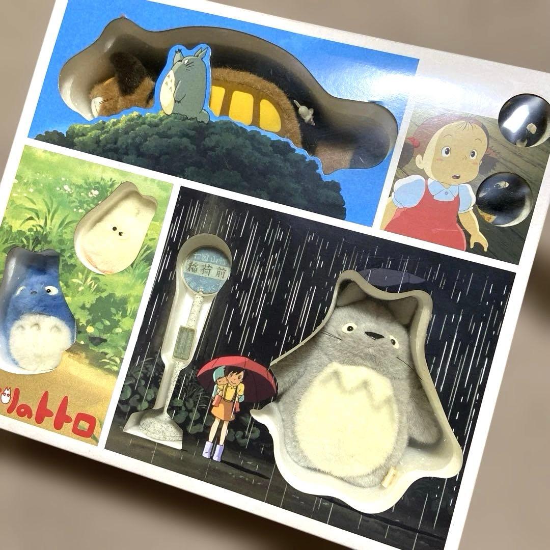 となりのトトロ ファミリー ミニセット ぬいぐるみ レトロ