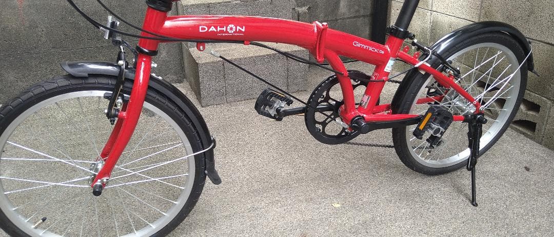DAHON Gimmick D6 20インチ　赤　新品　未使用　室内保管