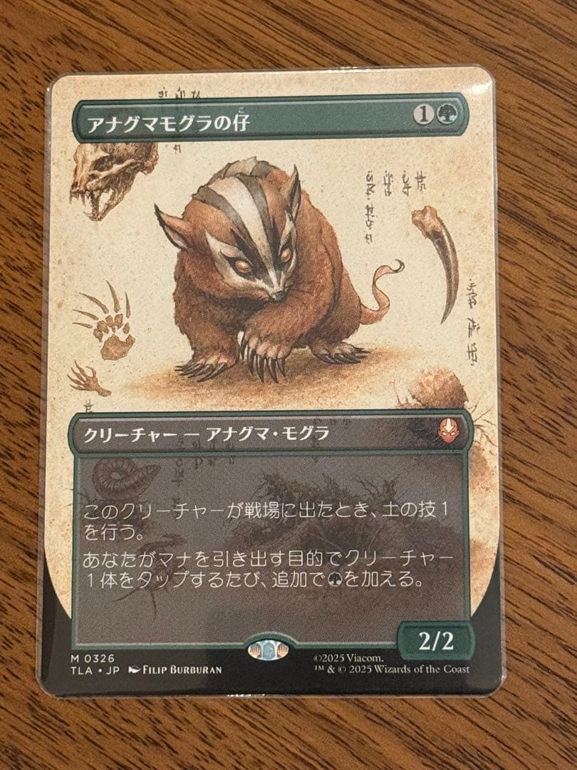MTG アナグマモグラの仔　日本語版×1枚